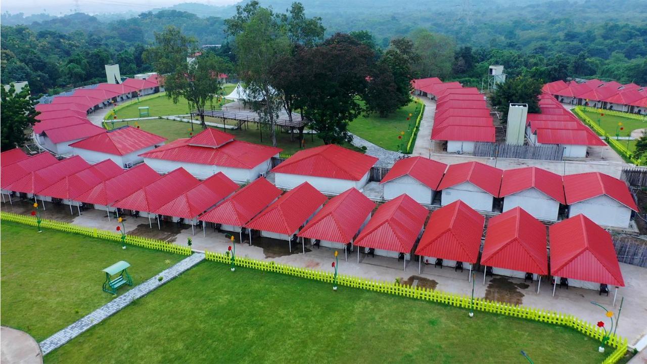 Praveg Tent City Narmada, Statue Of Unity Kevadia Exterior photo