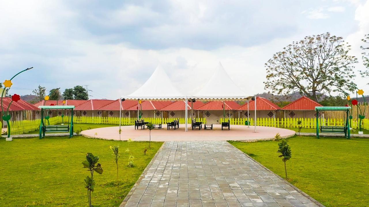 Praveg Tent City Narmada, Statue Of Unity Kevadia Exterior photo