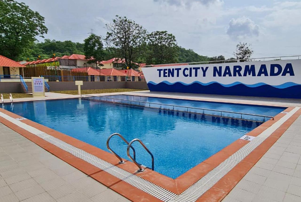 Praveg Tent City Narmada, Statue Of Unity Kevadia Exterior photo
